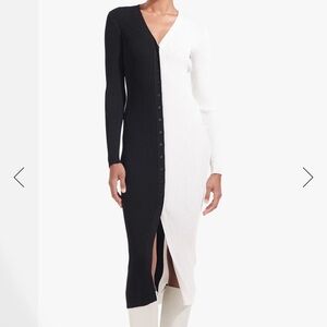 Staud Shoko Cardigan Dress
